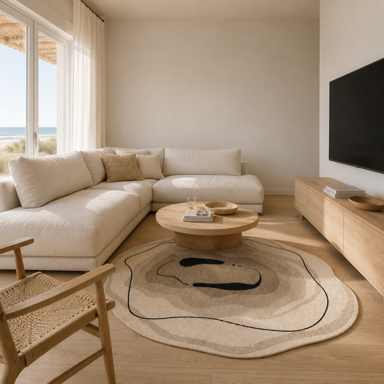 Chic Round Rug
