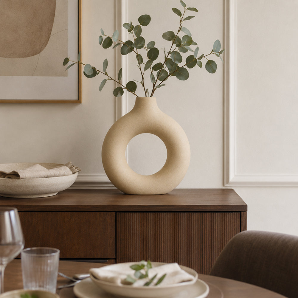 Nouveau vase à biscuits, appareil de composition florale à particules givrées