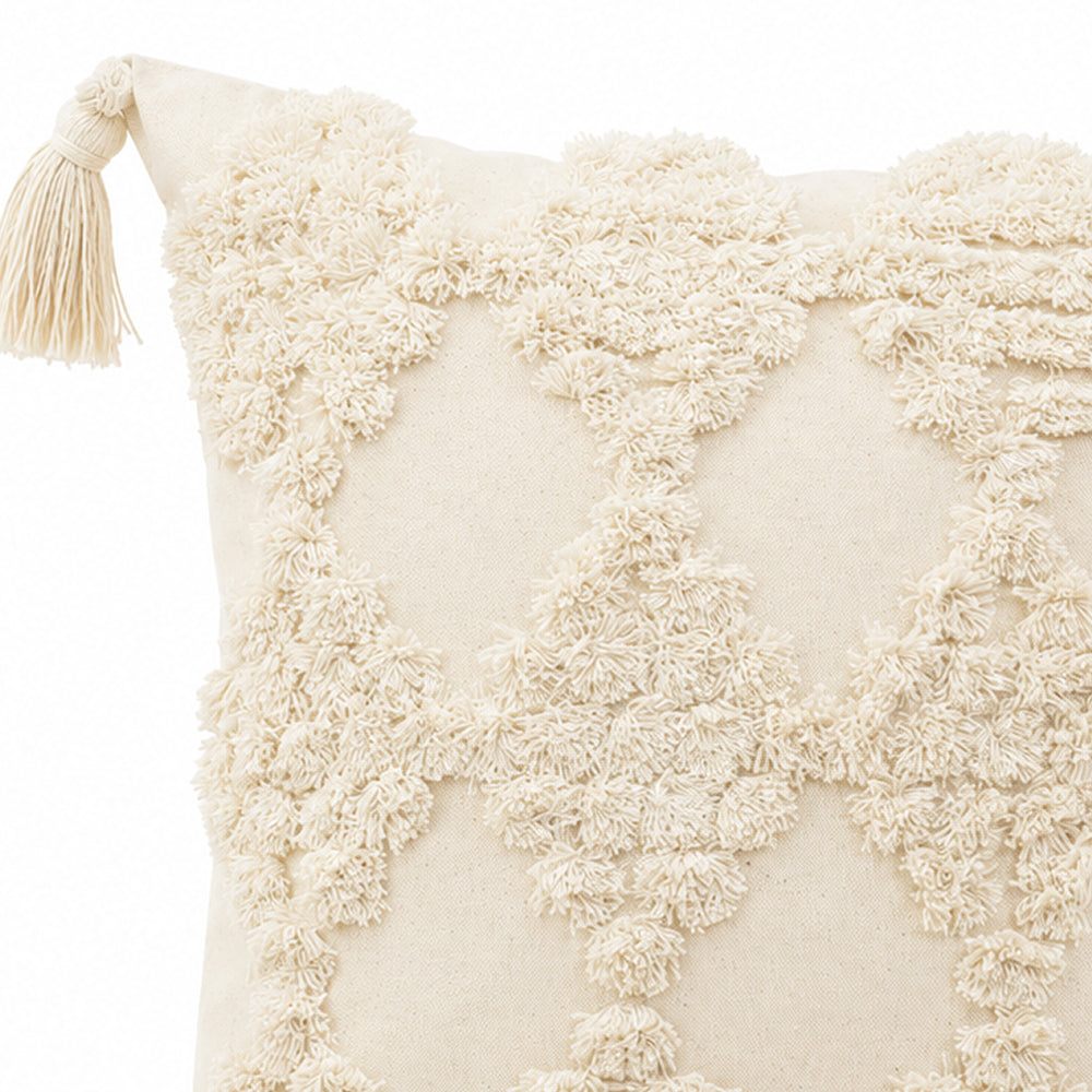 Orvella Tufted Tassel Pillow