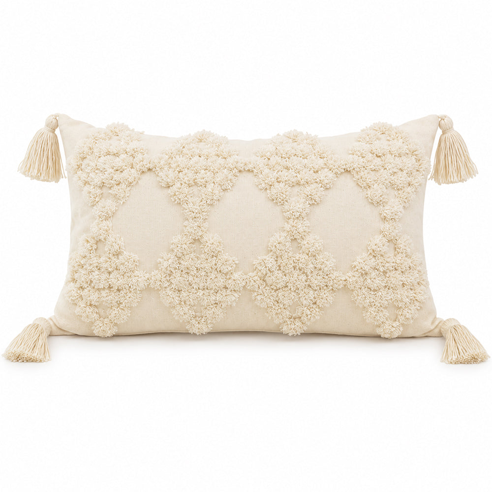 Orvella Tufted Tassel Pillow