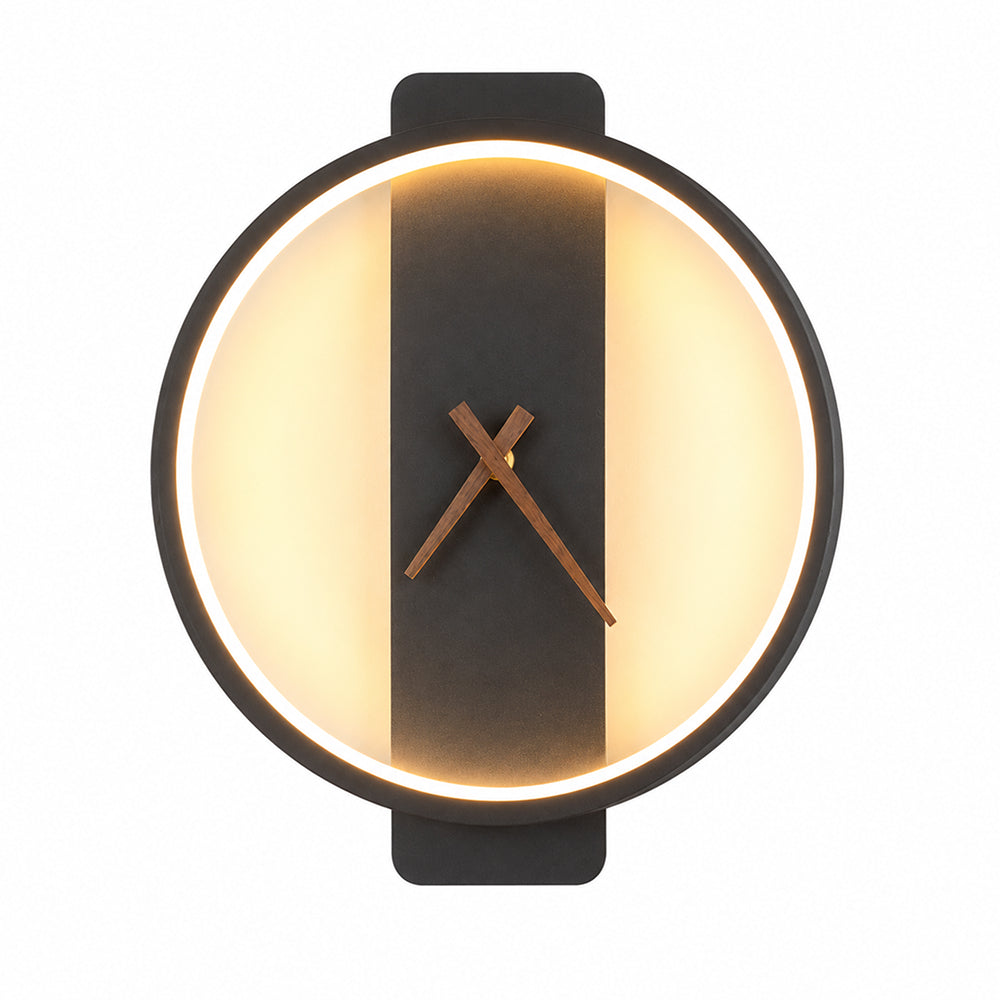 Avelor Halo Wall Clock Light