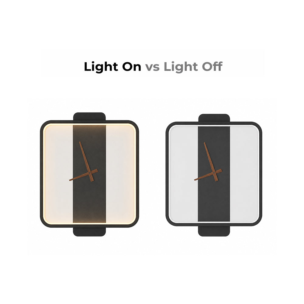 Avelor Axis Wall Clock Light
