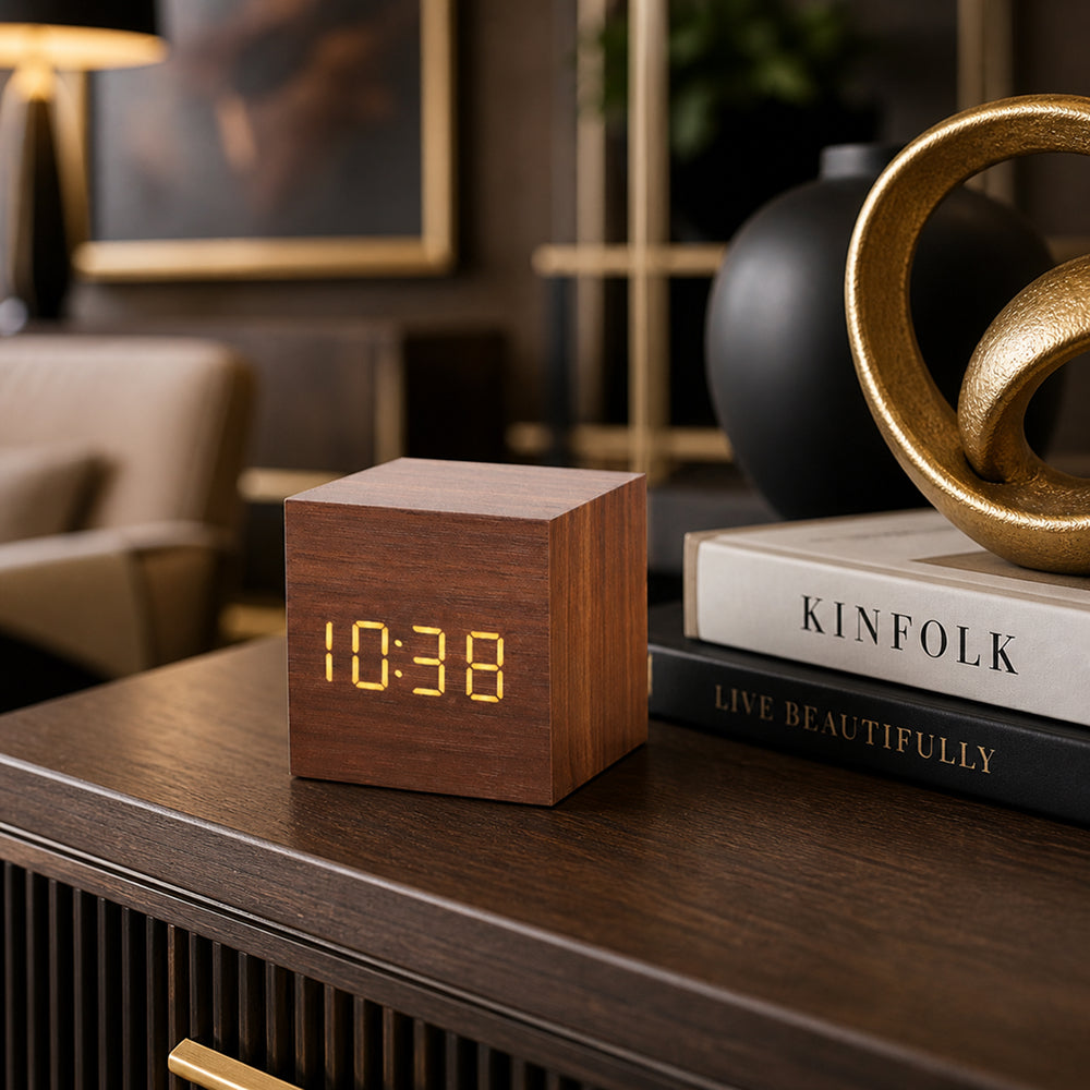 Velaro Wood Digital Clock