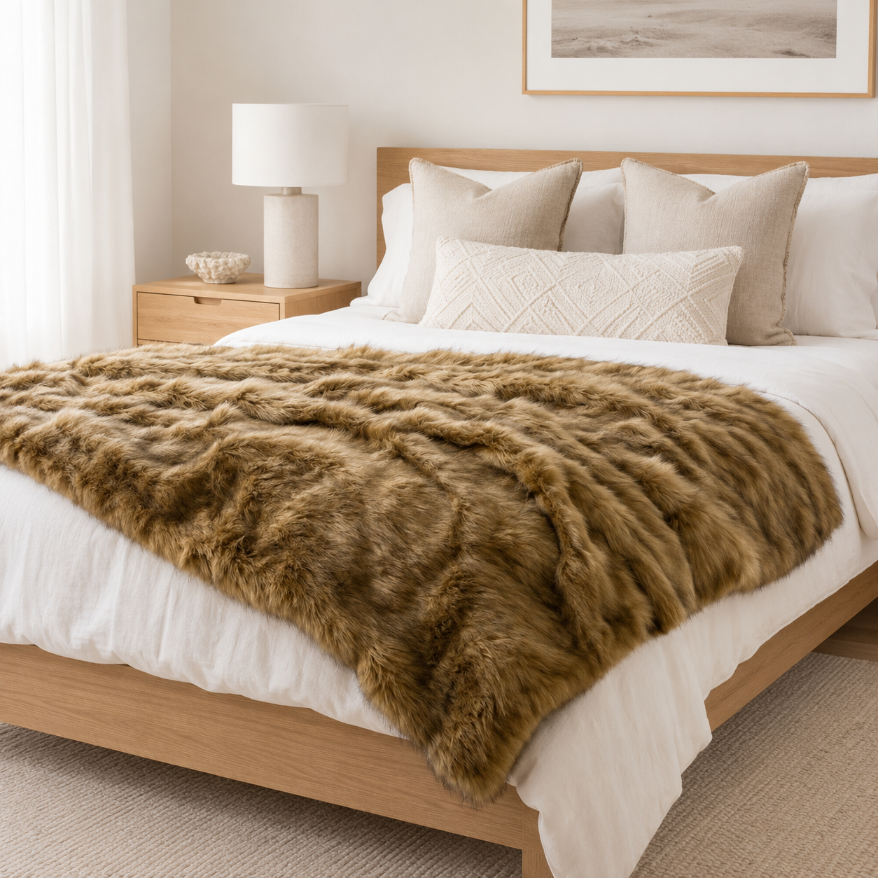 Calder Fur Blanket