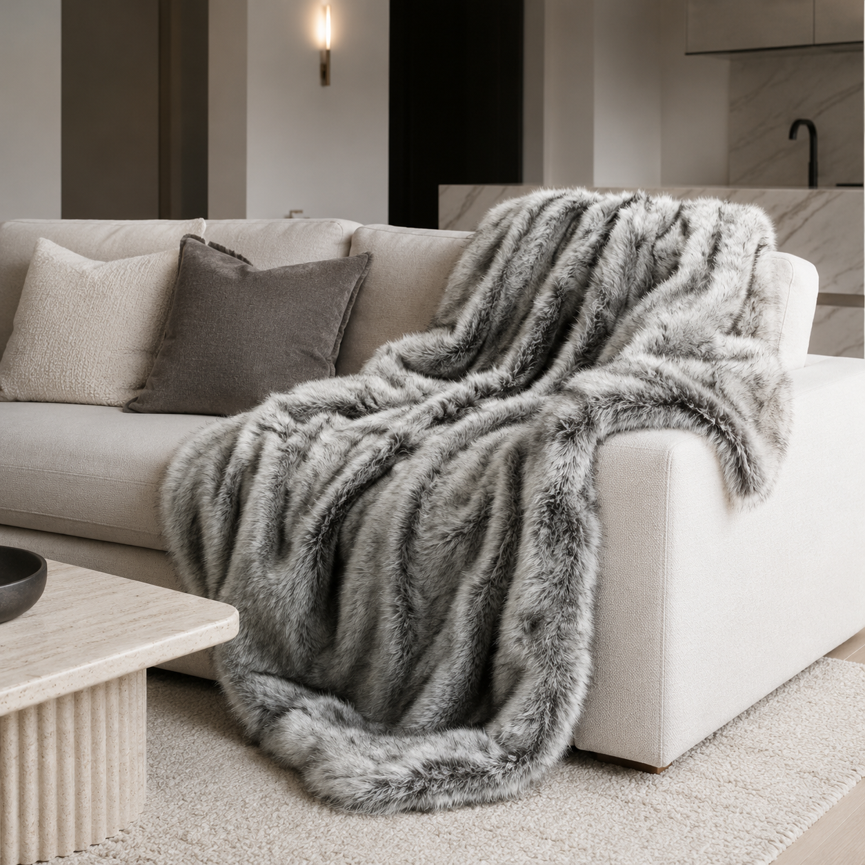 Calder Fur Blanket