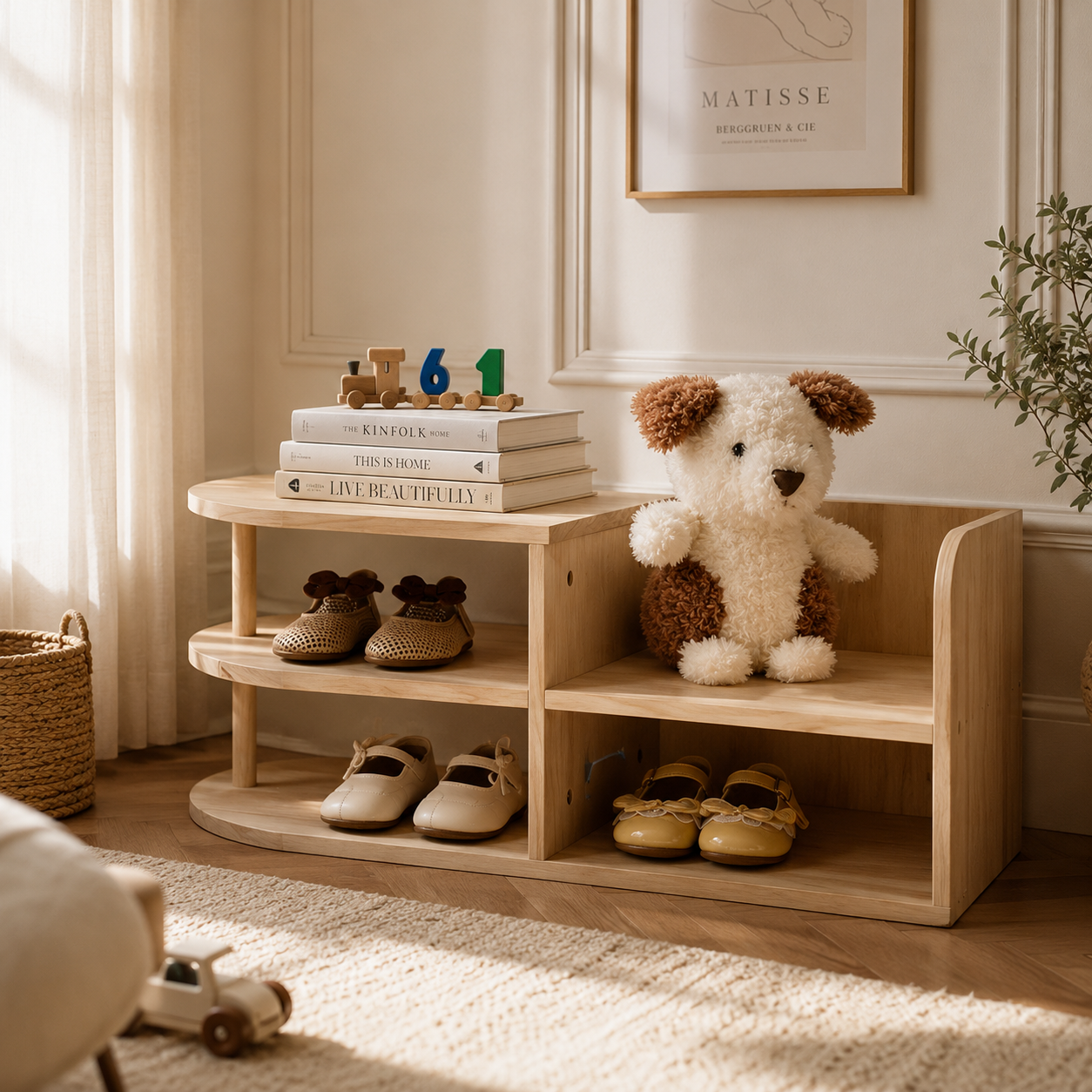 Piccolo Passo Montessori Shoe Rack