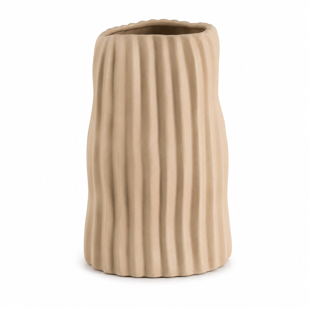 Velaro Ribbed Vase