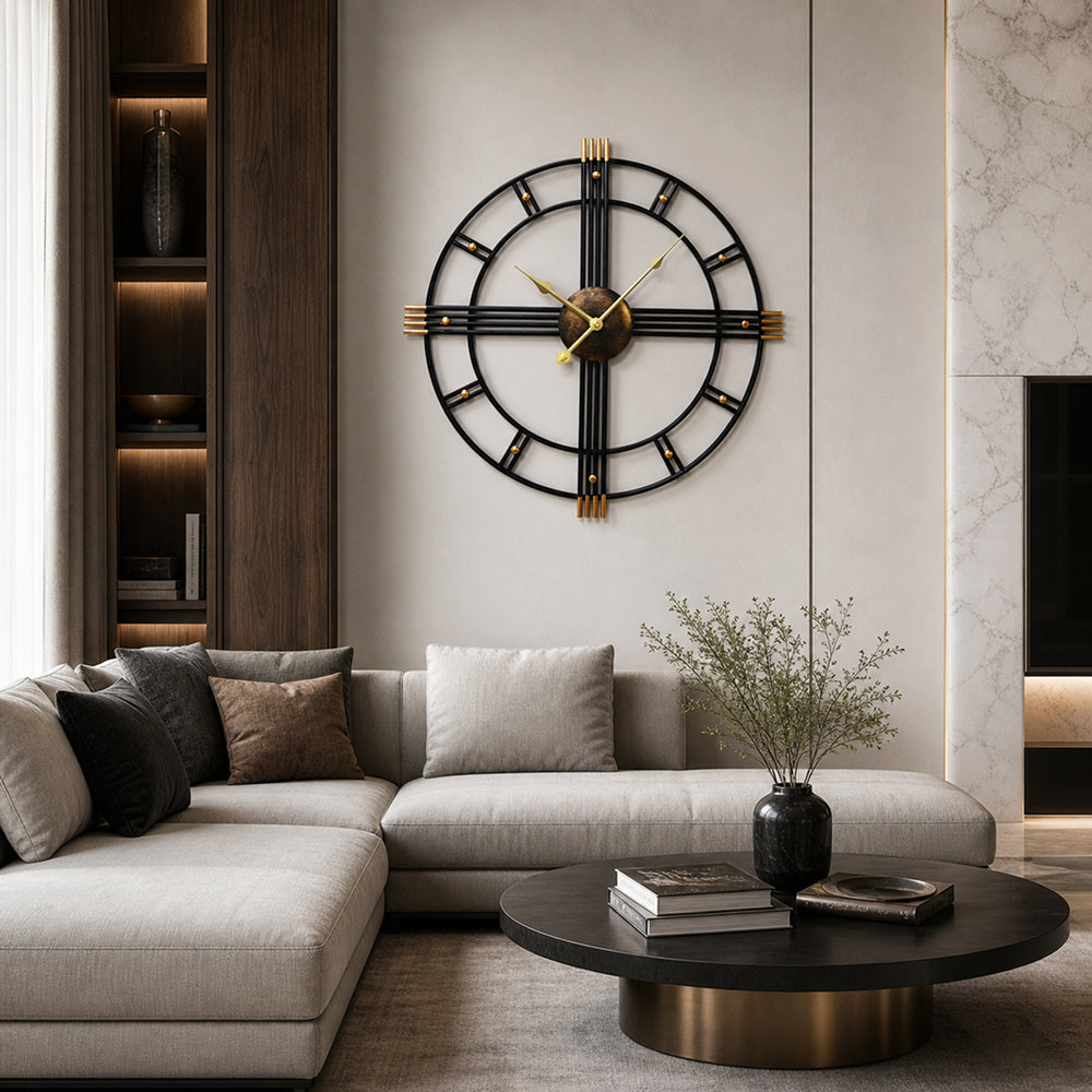 Cavarius Roman Wall Clock