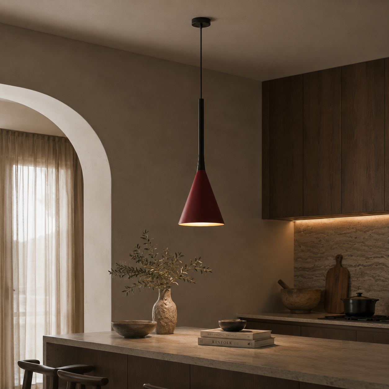 Calla Cone Pendant Light