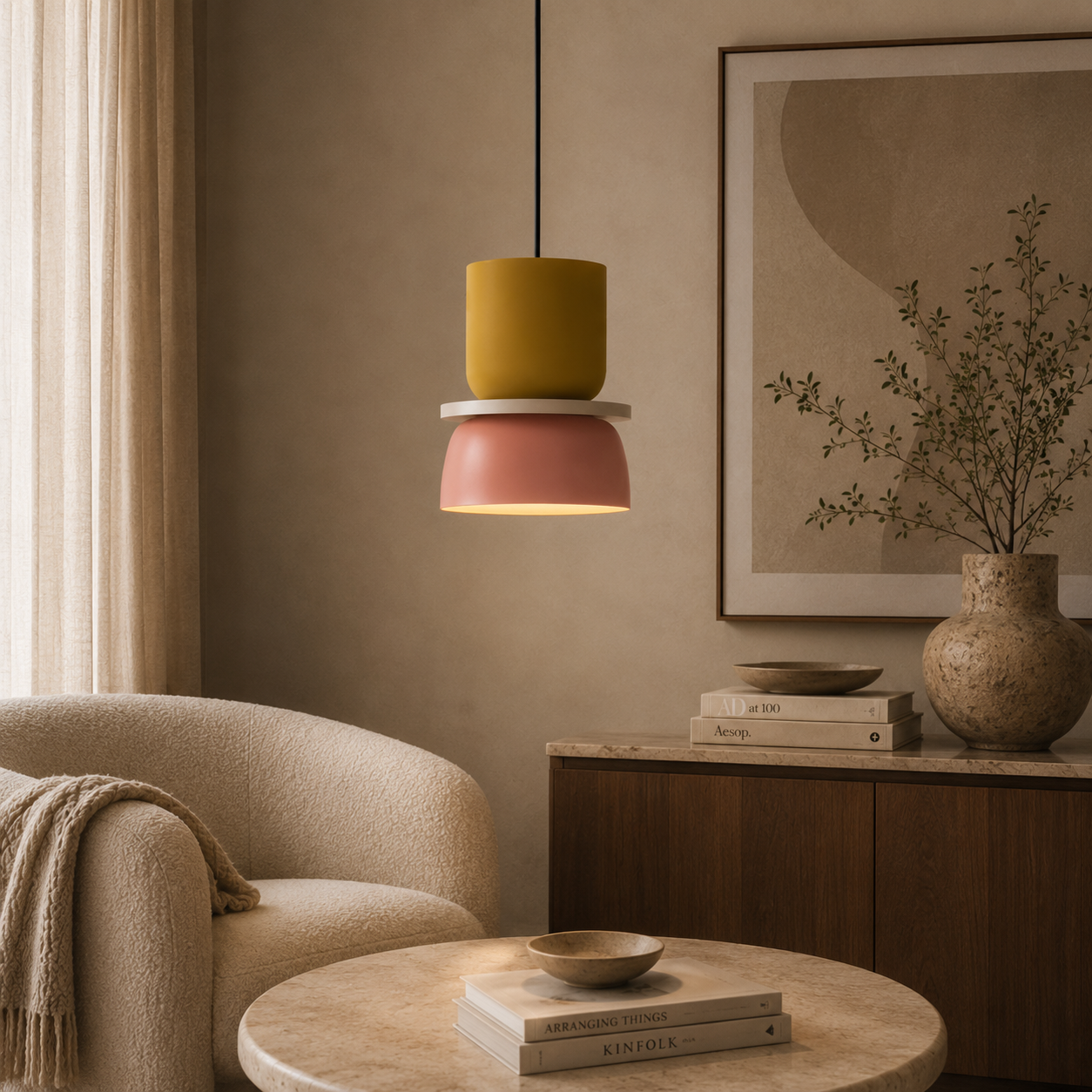 Dolce Macaron Colorful LED Pendant Light