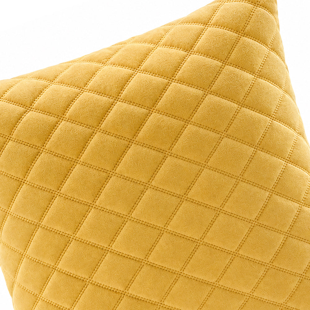 Velaro Quilted Velvet Pillow