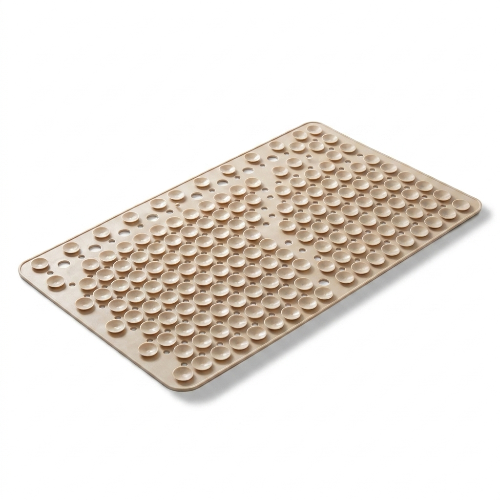 Acquasicura Shower Mat - Suction Cup Non-Slip Backing Detail