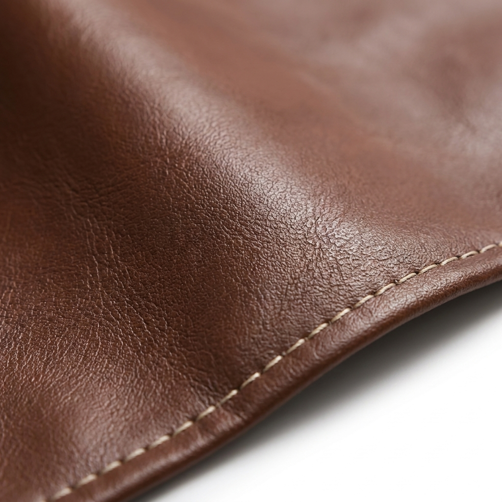 Pelletteria Morbida Sofa Cover - Macro Detail of Faux Leather Grain