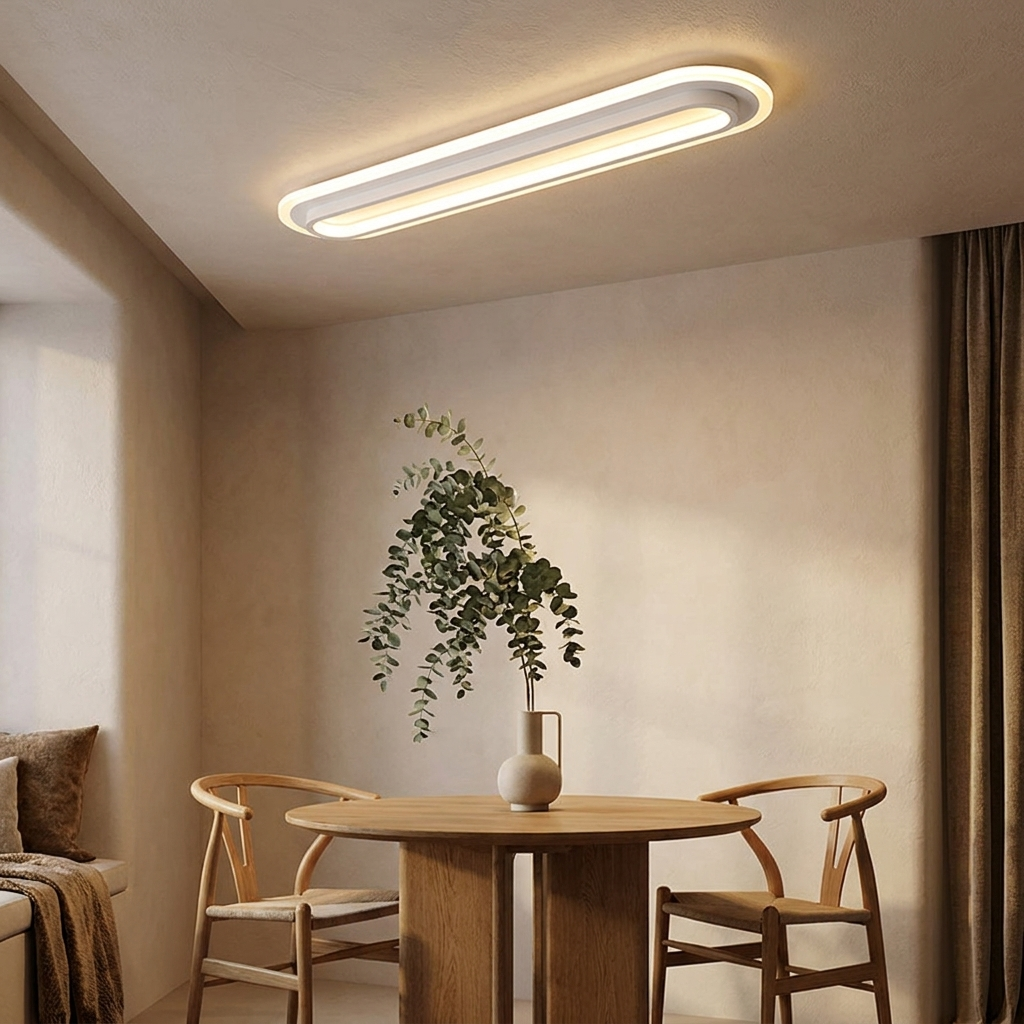Stelo Luminoso - Pure White - Dining Nook Scale