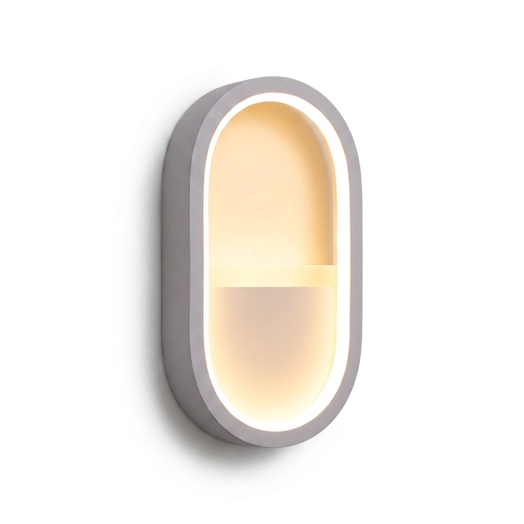 Ovale Luminoso-White-Warm White-Studio