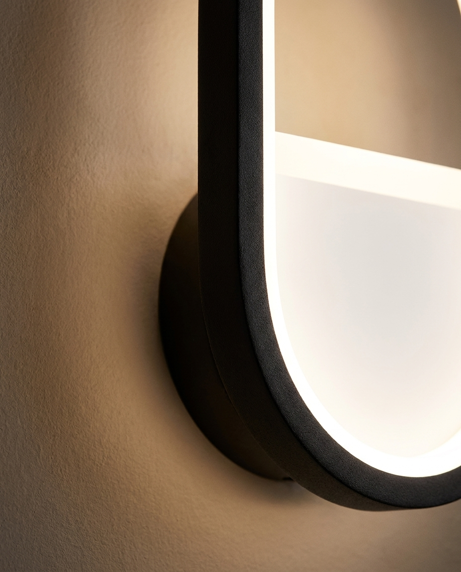 Ovale Luminoso-Acrylic Detail-Warm Glow