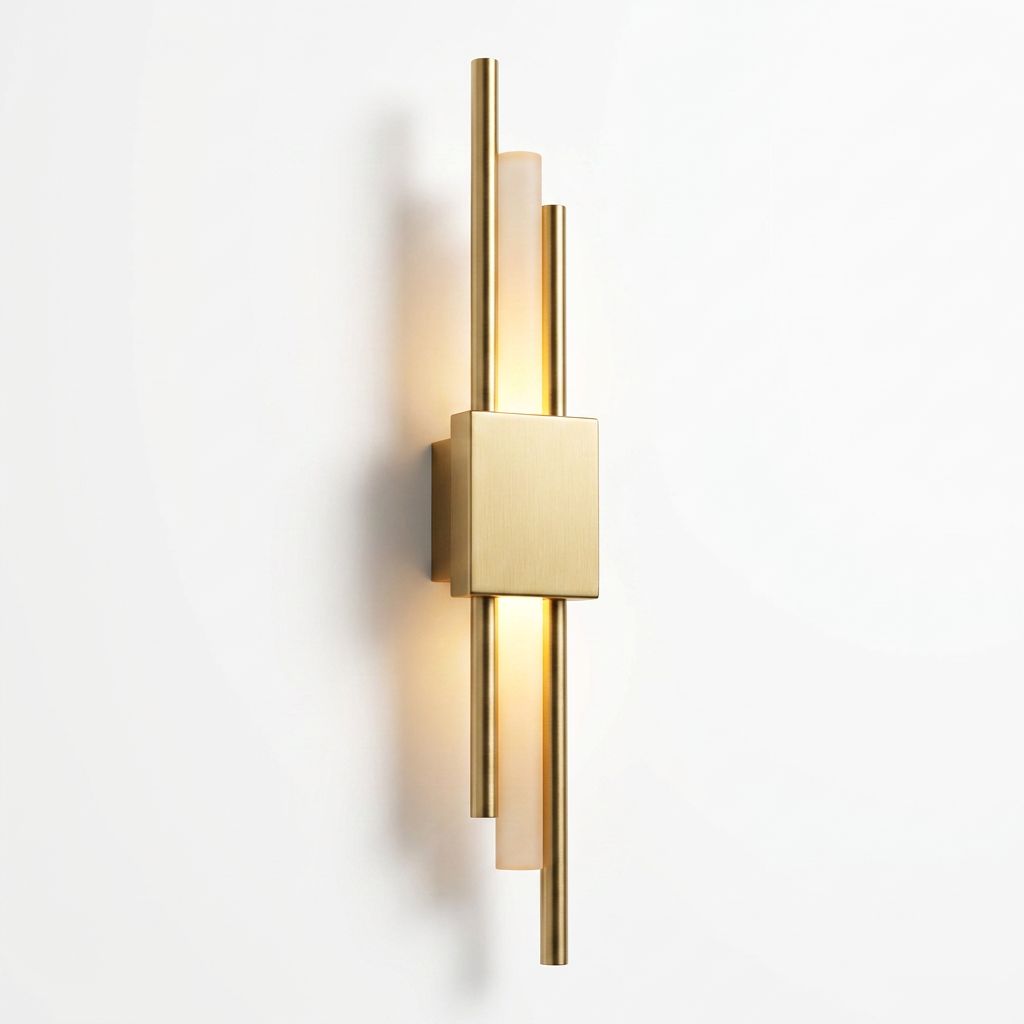 Ramo Dorato Luminoso-2 Light Gold-Studio White