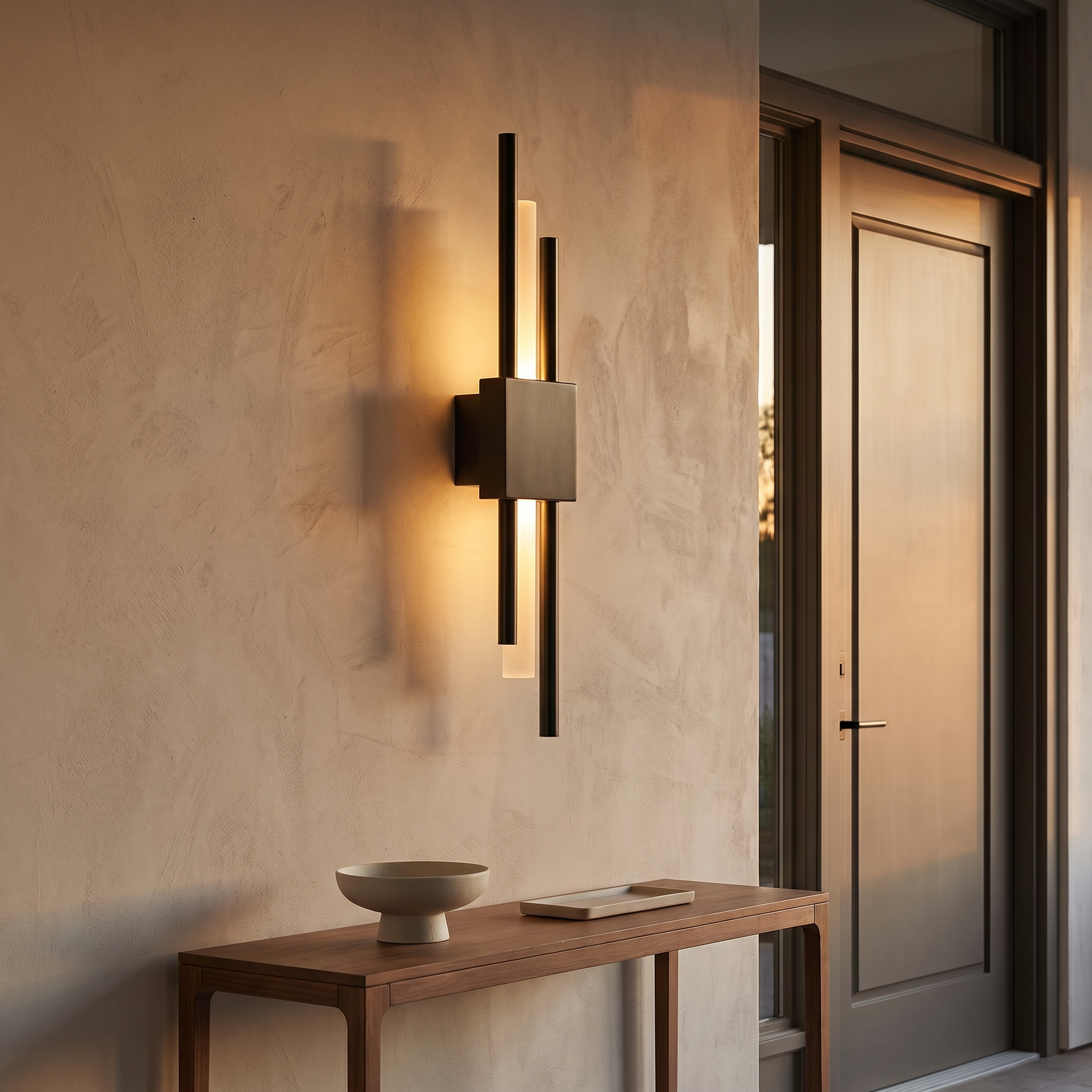 Ramo Dorato Luminoso-Entryway-Black Lifestyle