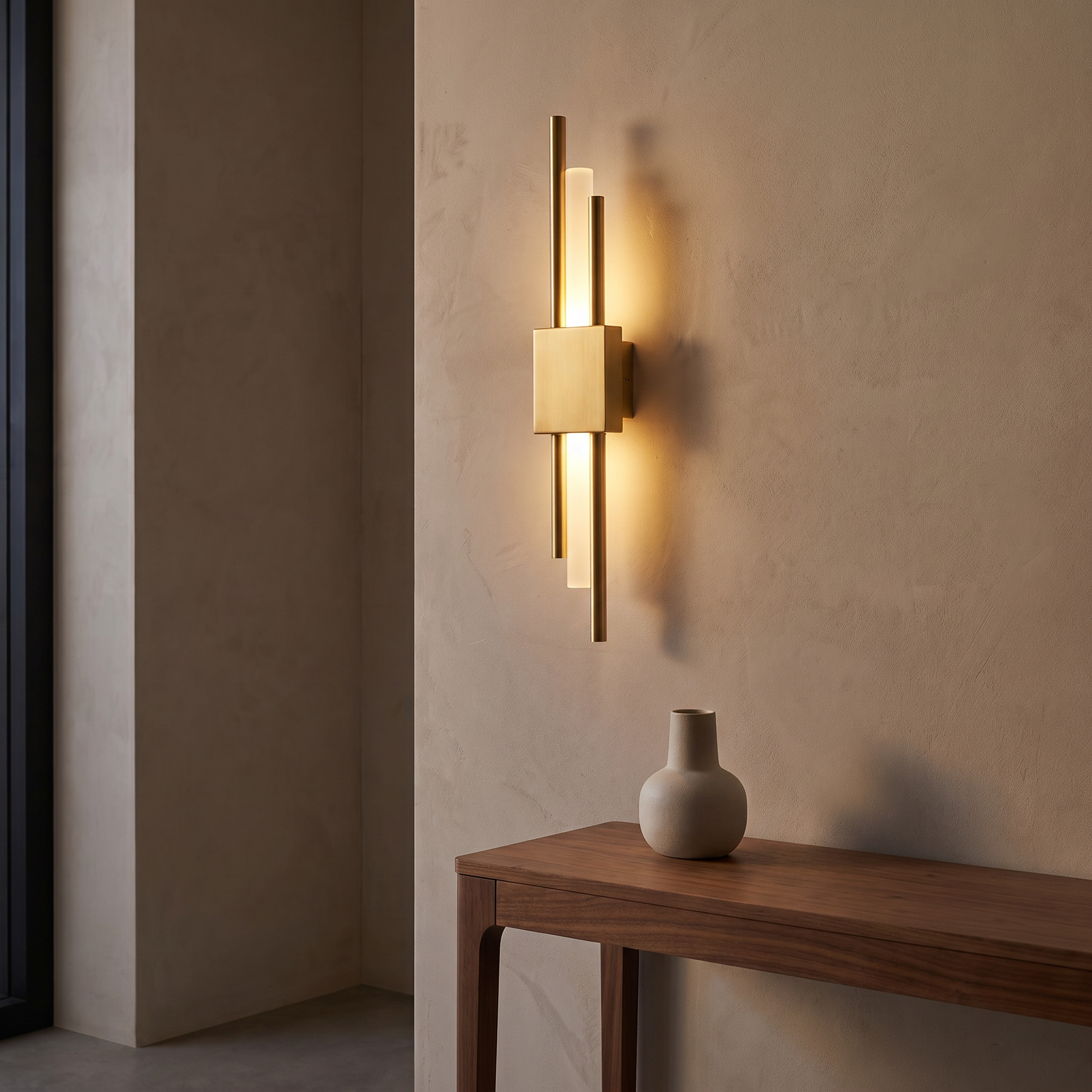 Ramo Dorato Luminoso-Hallway-Gold Lifestyle 2k