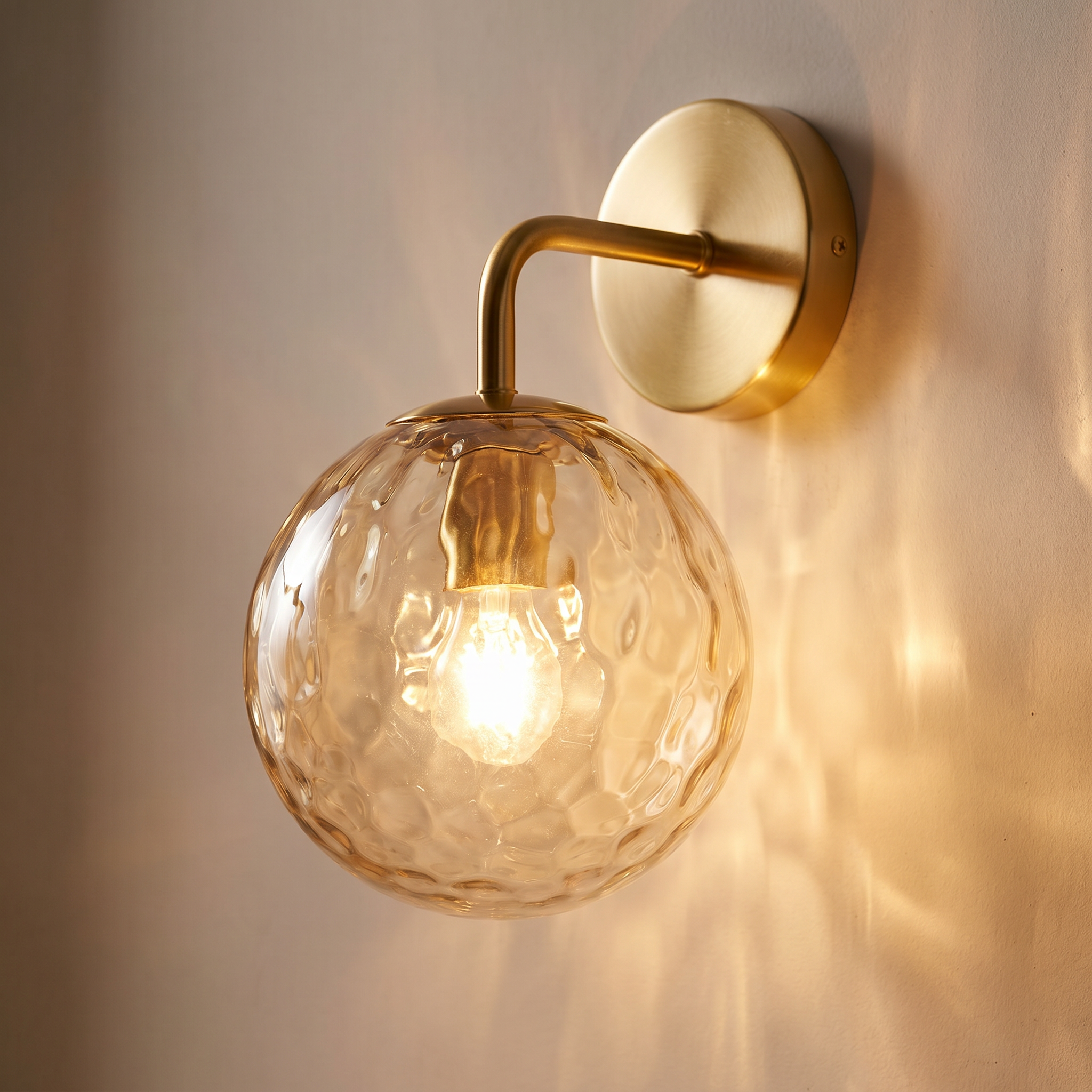 Sfera Veneziana Dorata-Glass Detail-Gold