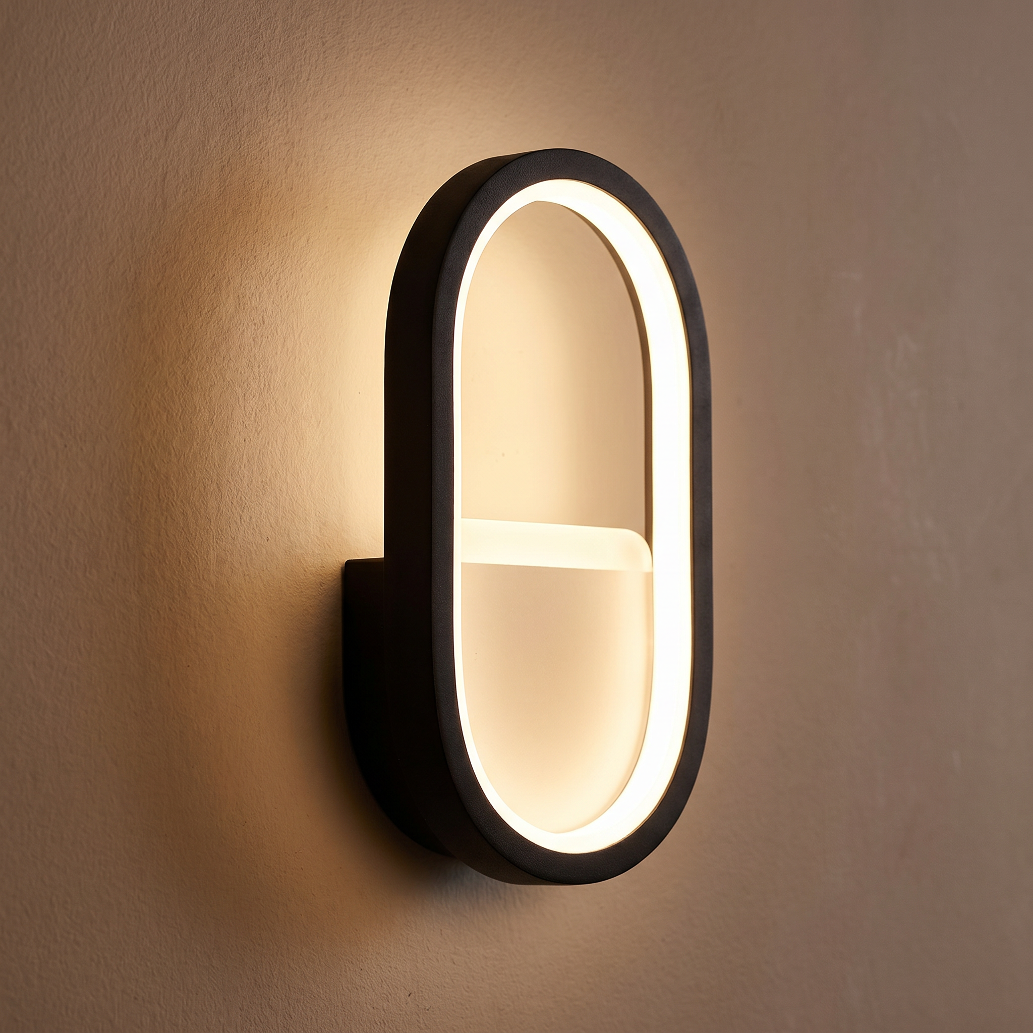Ovale Luminoso-Acrylic Detail-Warm Glow 2k
