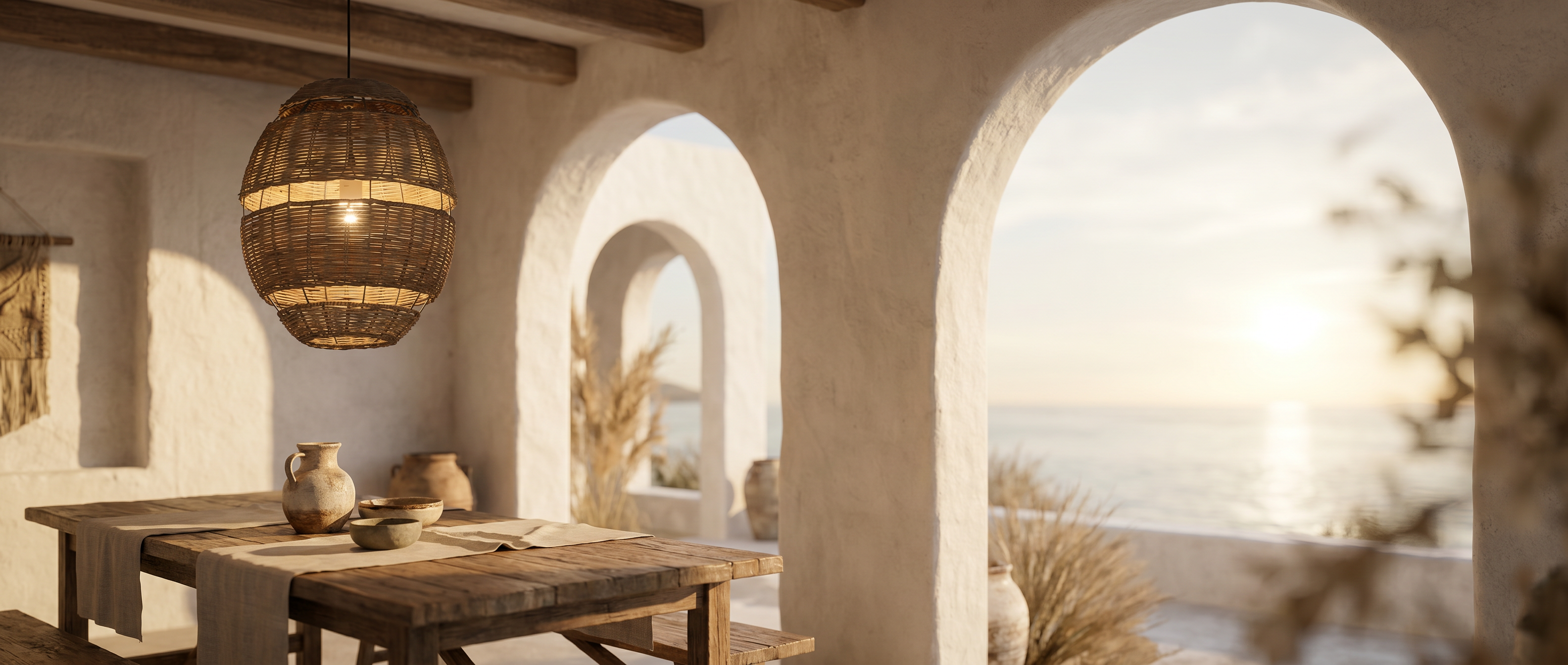 Nido Costiero-Brown-Coastal Dining Banner