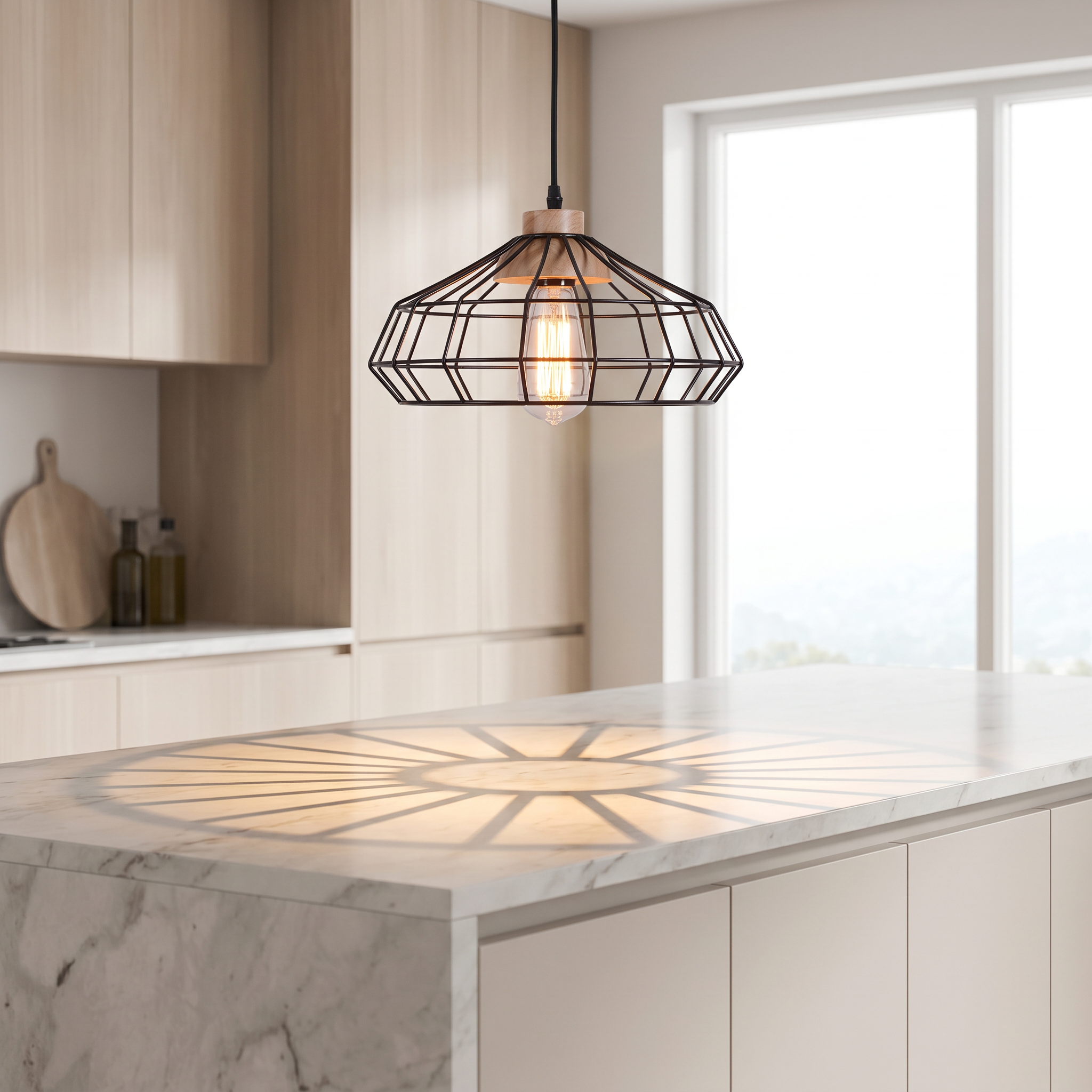 Corona Rustica-Black-Kitchen Island