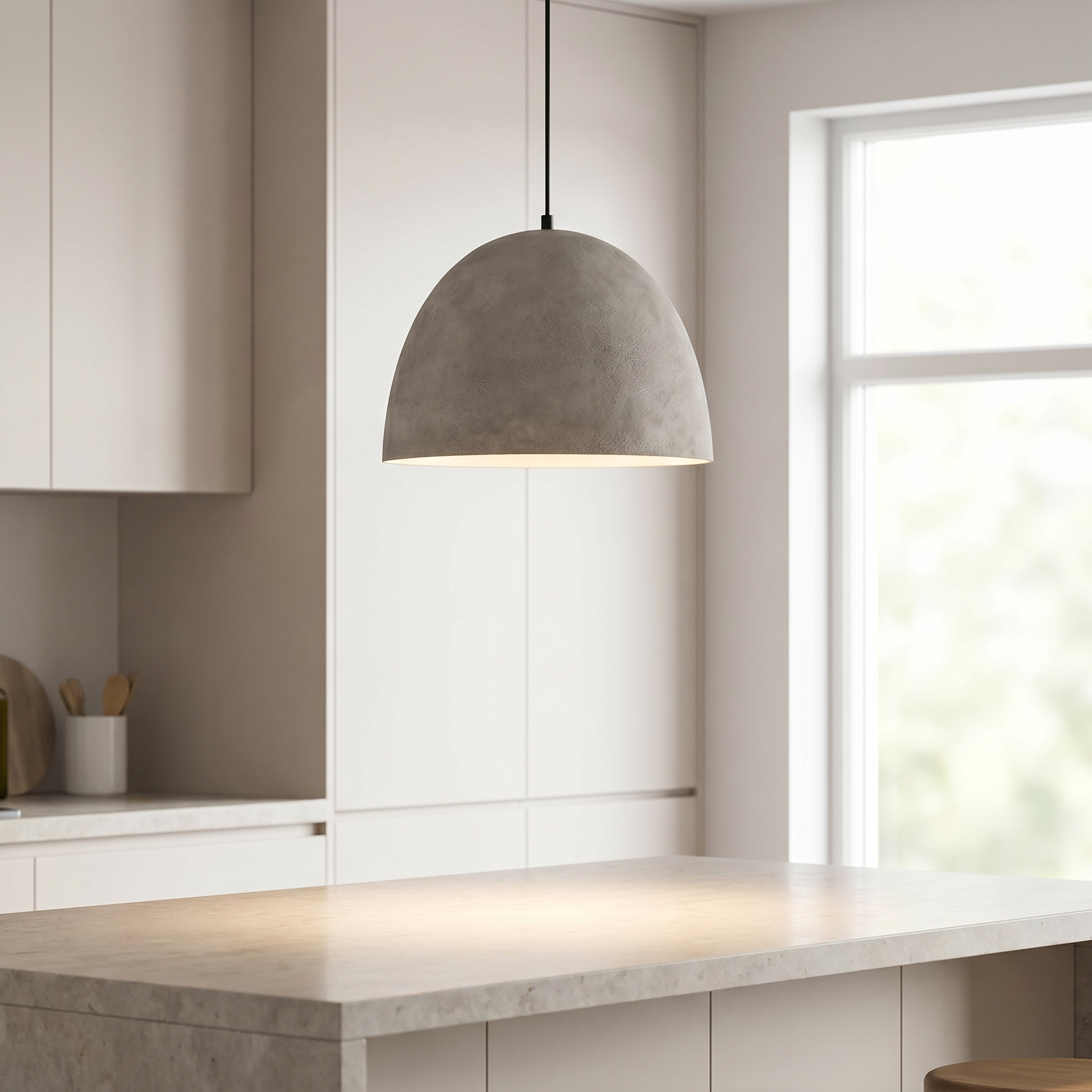 Cupola Beton-Concrete-Kitchen Island