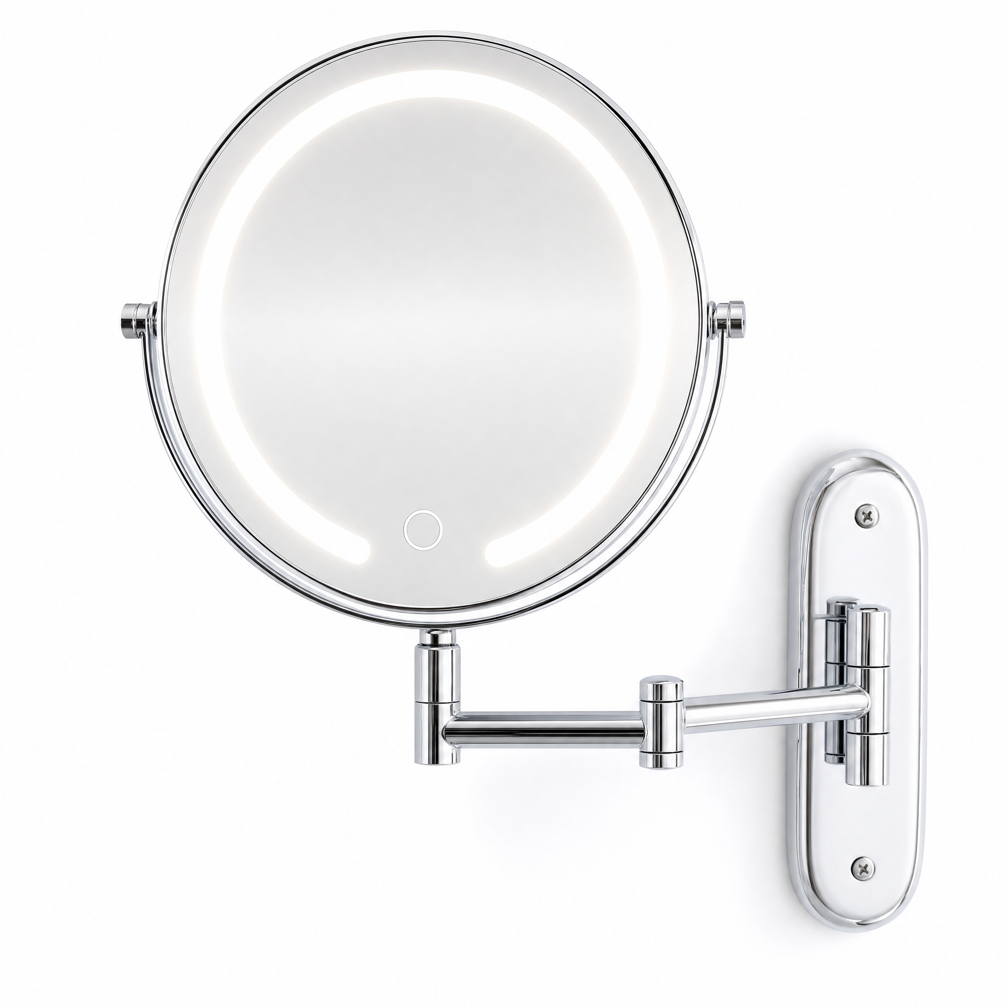 Lucente LED mirror with neutral white light setting
