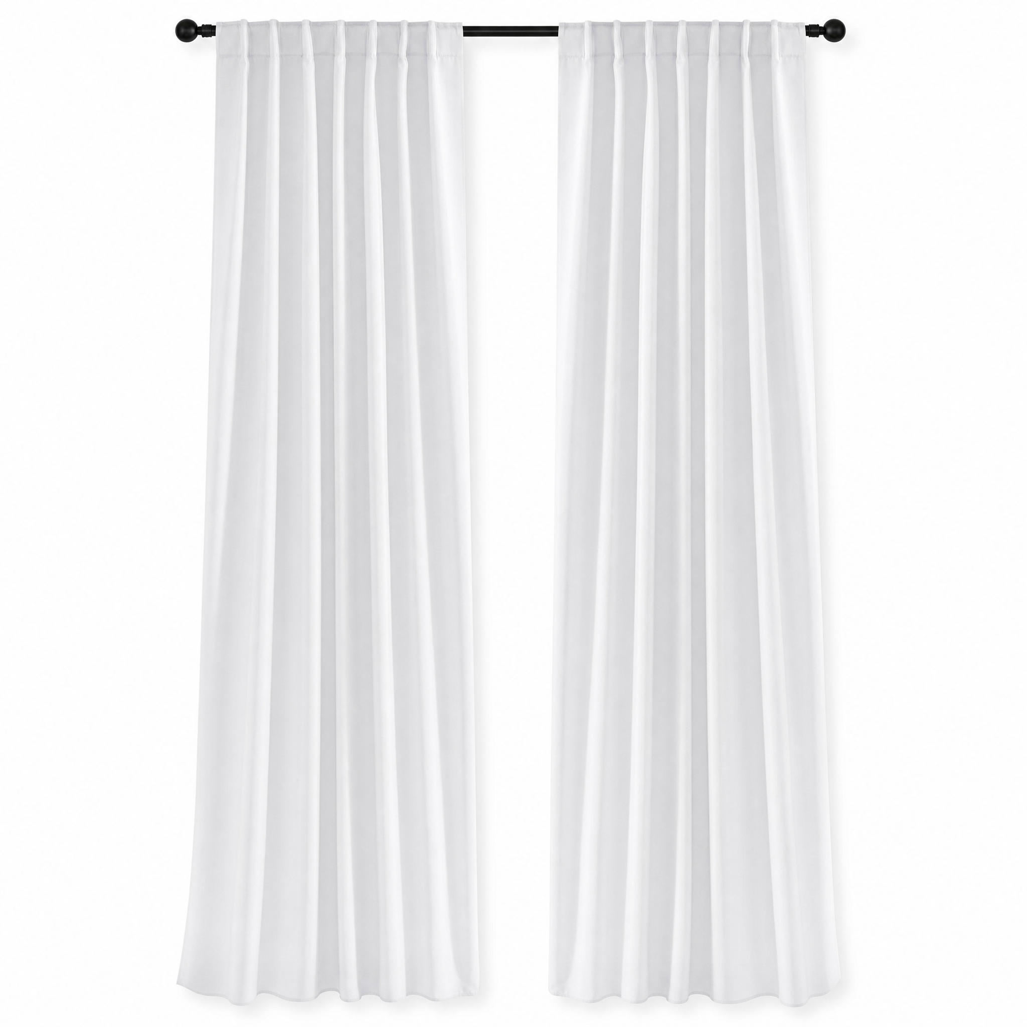 Penombra Thermal Blackout Curtains White