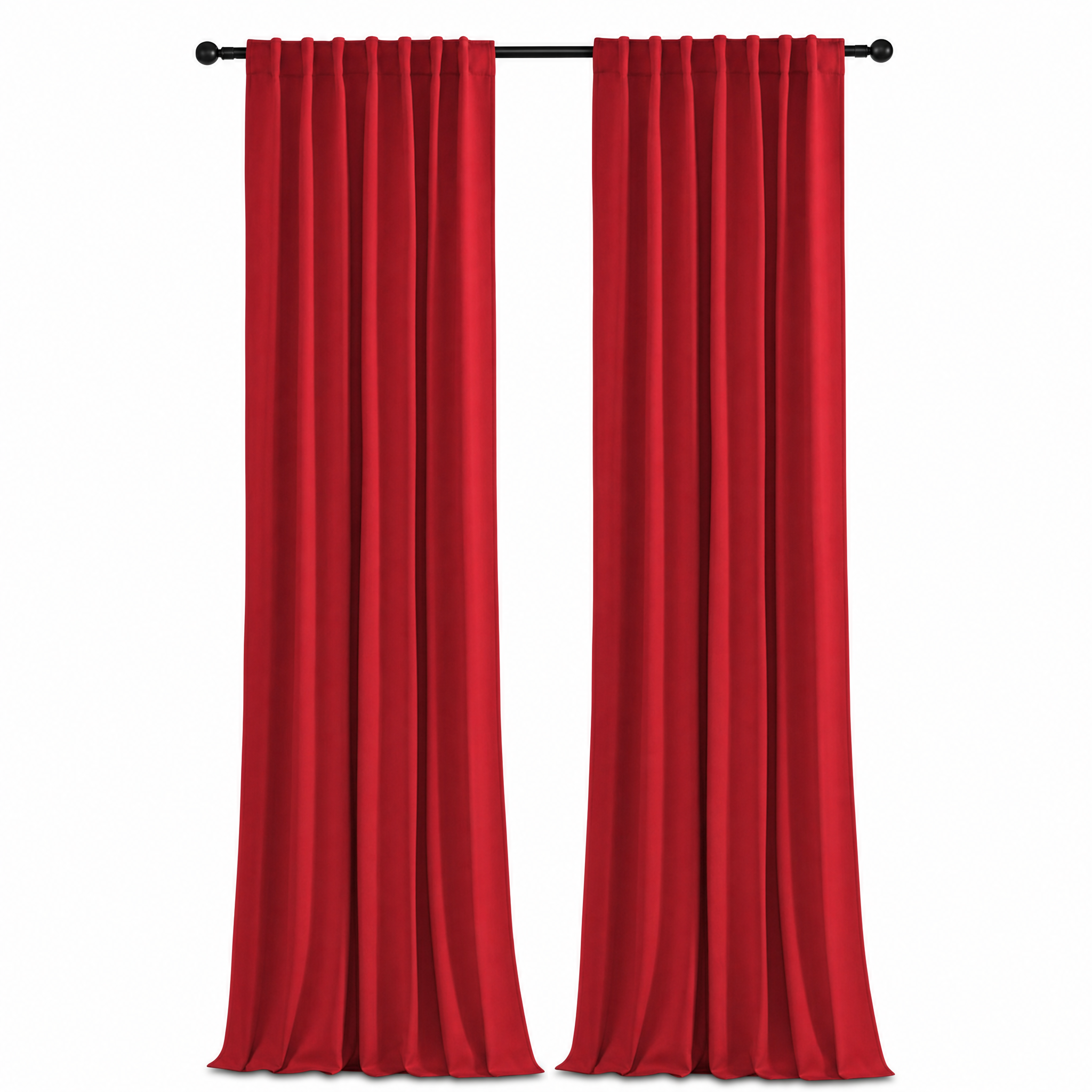 Penombra Thermal Blackout Curtains Red
