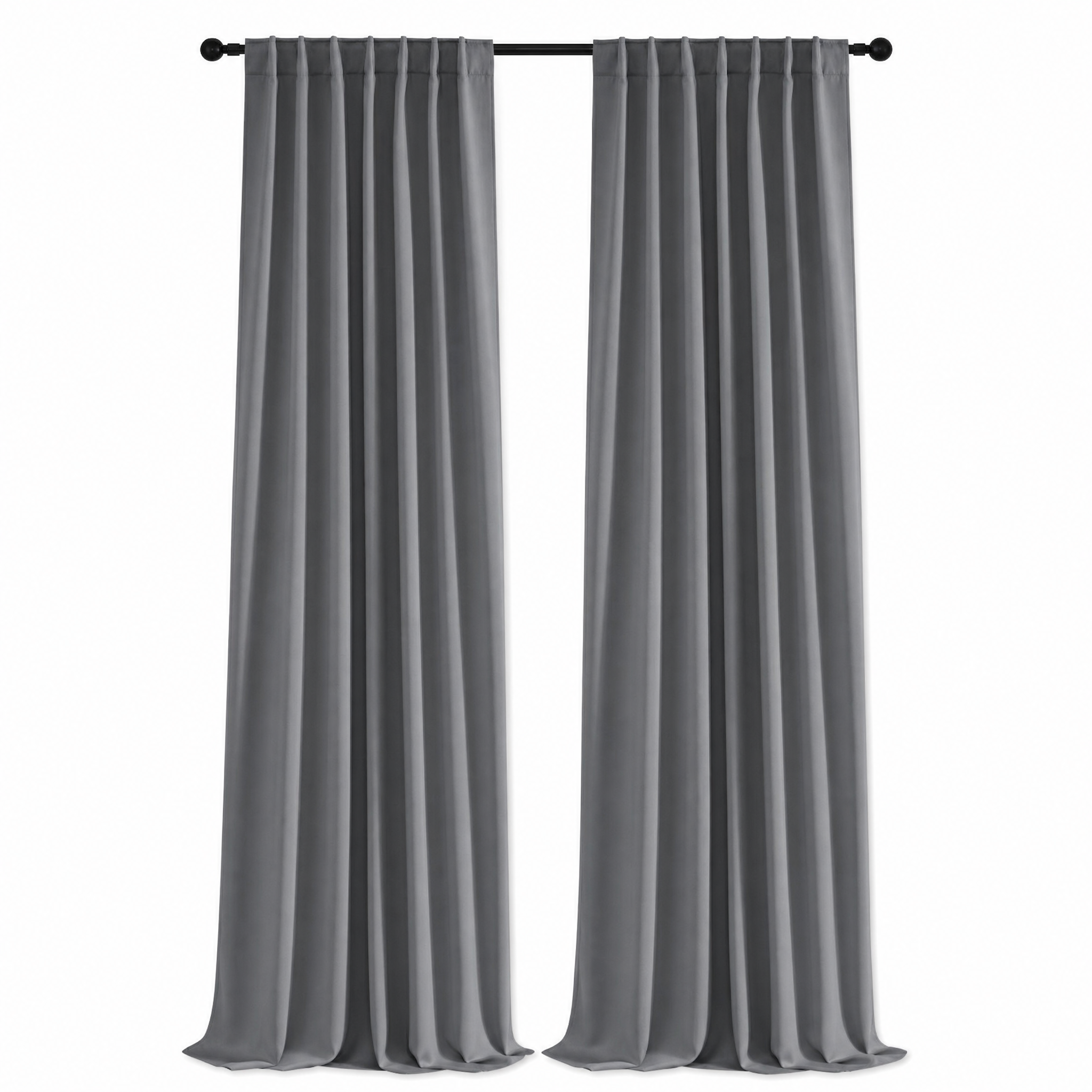 Penombra Thermal Blackout Curtains Dark Grey