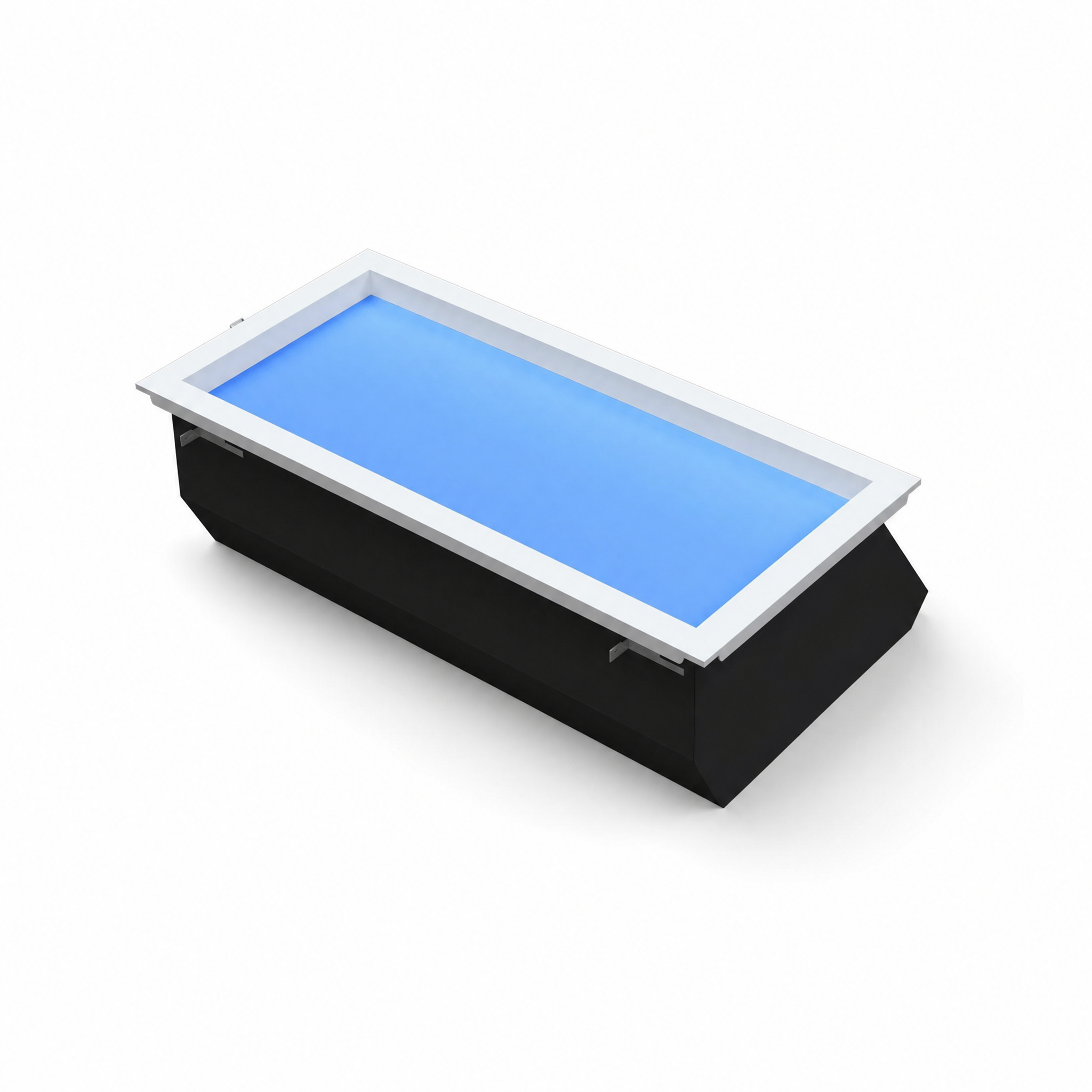 Cielo blue sky ceiling panel 60x30cm on white