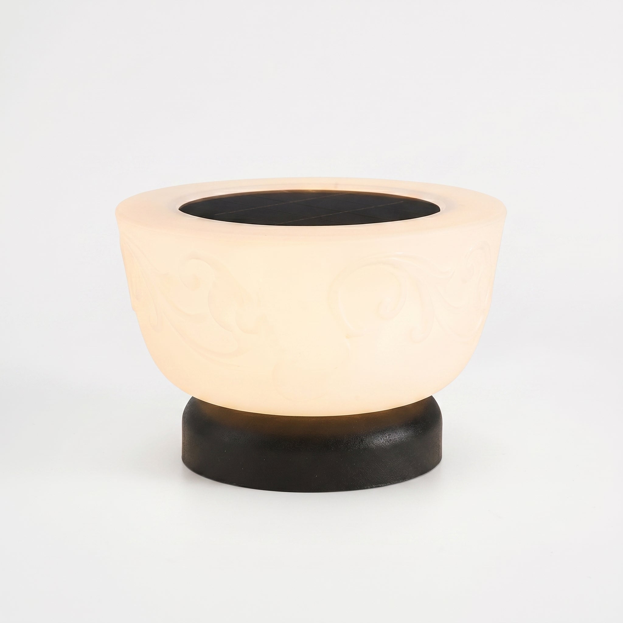Sera Dorata solar pillar light Drum Bowl design