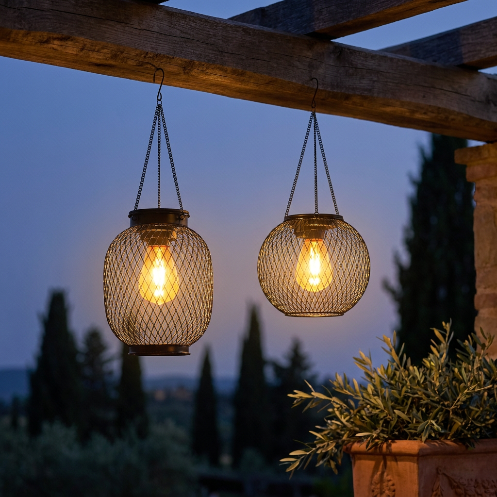 Lanterna Solare-Both Forme-Editorial Pergola Dusk