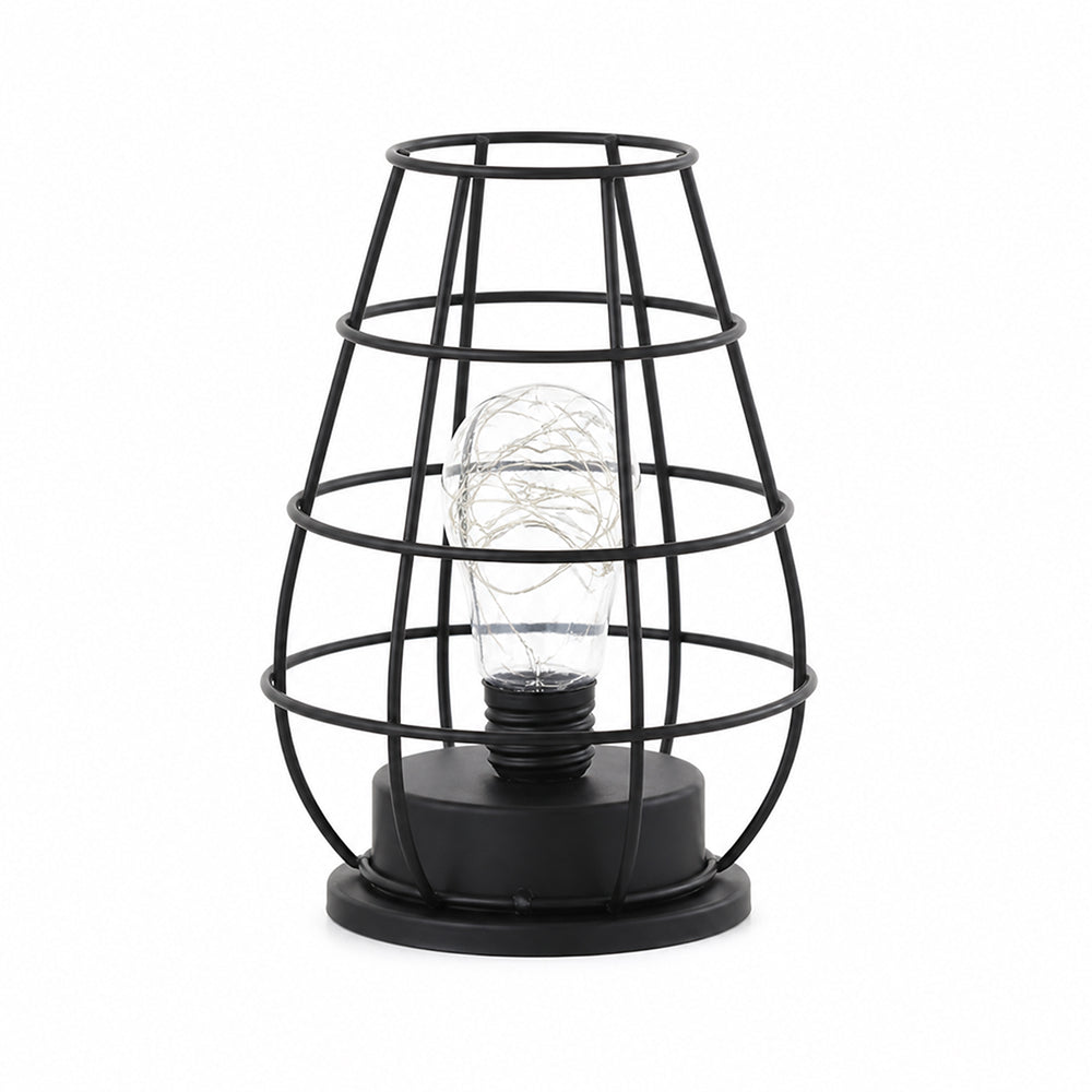 Velmora Cage Lantern Lamp