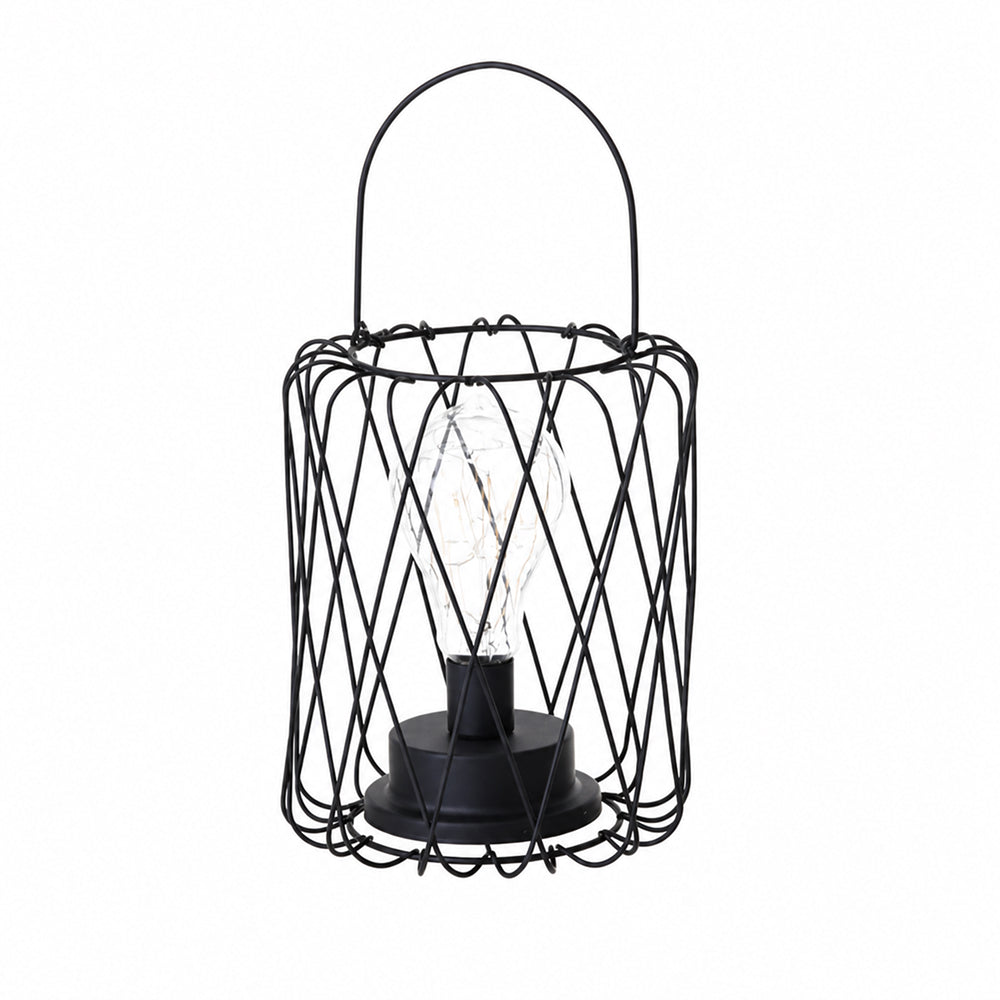 Velmora Cage Lantern Lamp