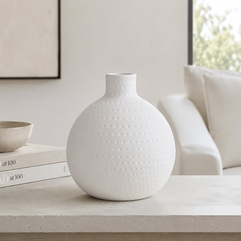 Aureon Dotted Sphere Vase