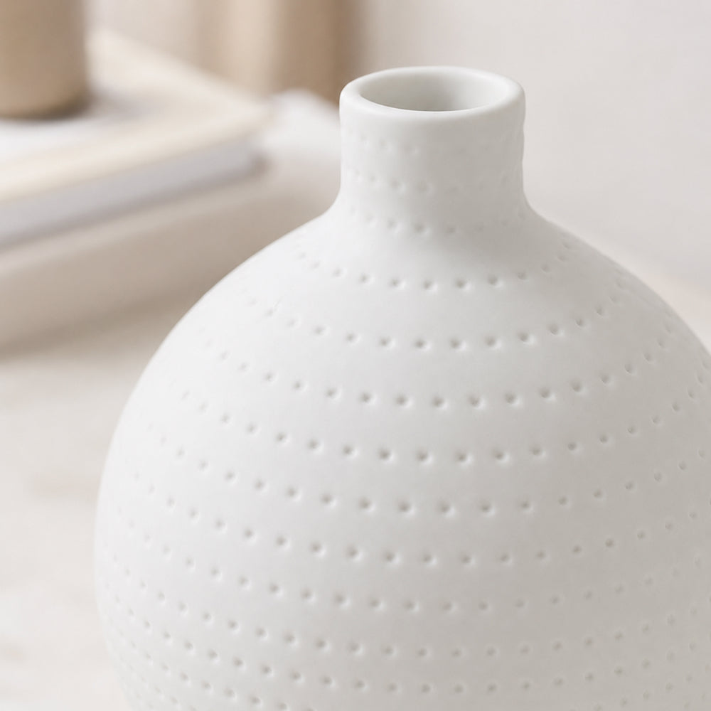 Vase en céramique de style Ins, ornements pour compositions florales, fleurs et fleurs séchées A