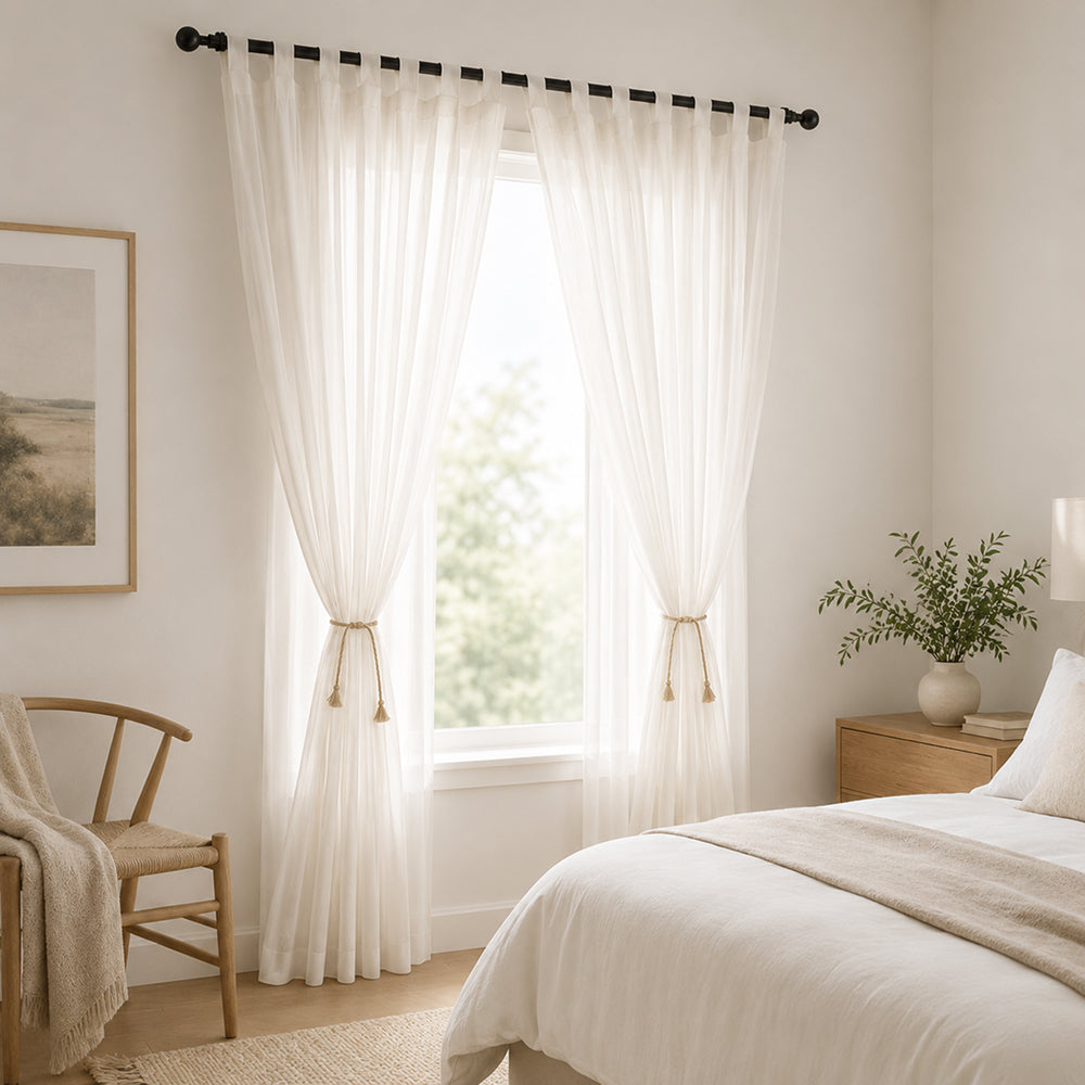 Liora Sheer Linen Curtains
