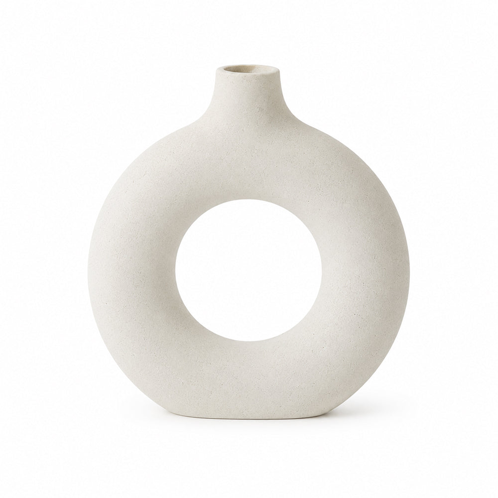 Aureon Halo Ceramic Vase