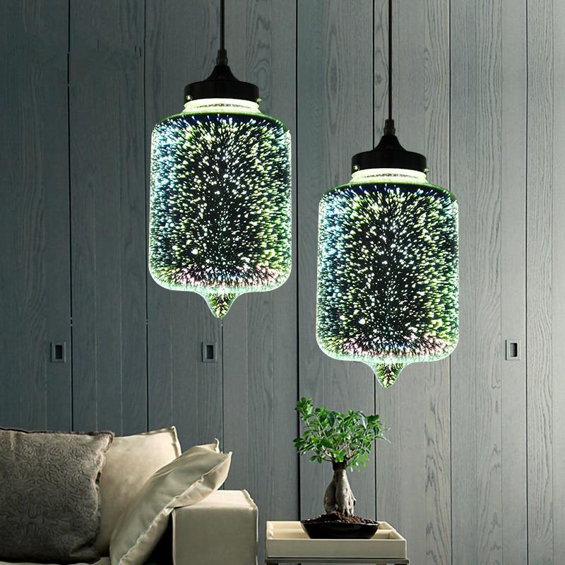 Notte Stellata pendants in a serene bedroom