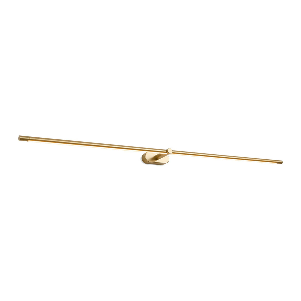 Riga Lucente cordless LED wall light in Gold