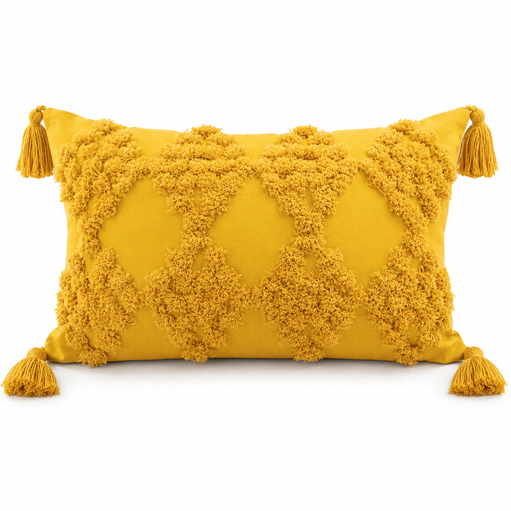 Orvella Tufted Tassel Pillow
